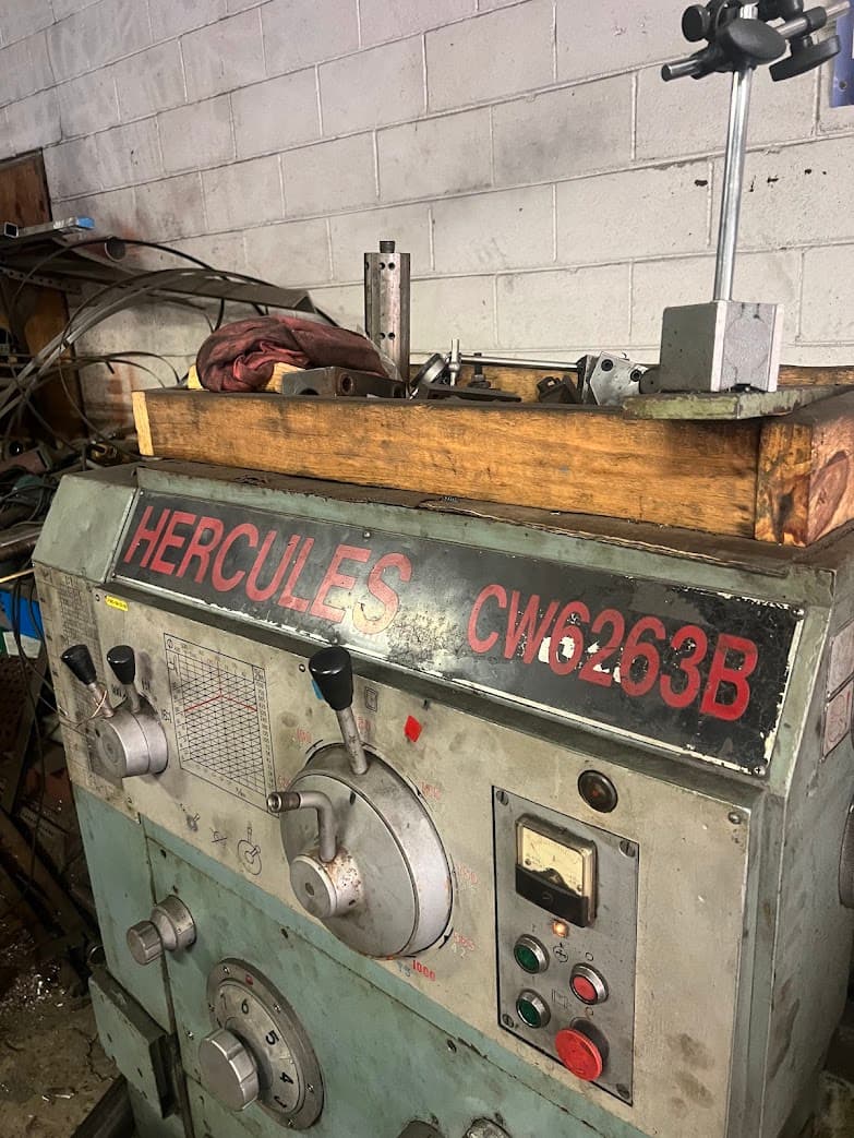 Machining in Progress